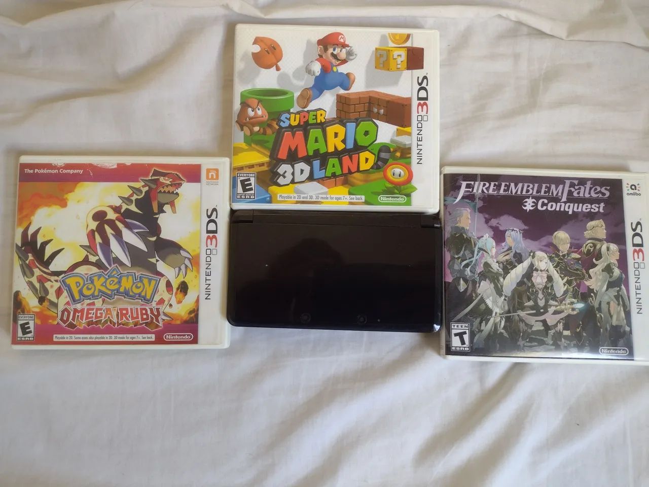 Nintendo 3DS + 3 jogos originais. - Jogos de Vídeo Game - Vila