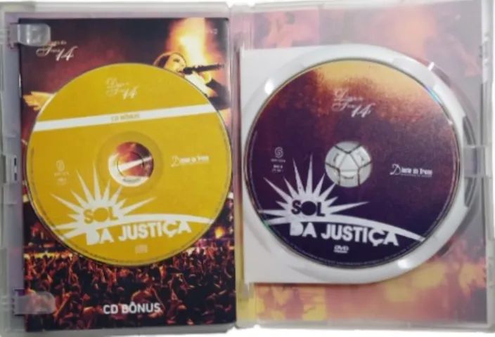Dvd Musical Sol da Justiça, Diante do Trono 14 Ao Vivo - Foto 3