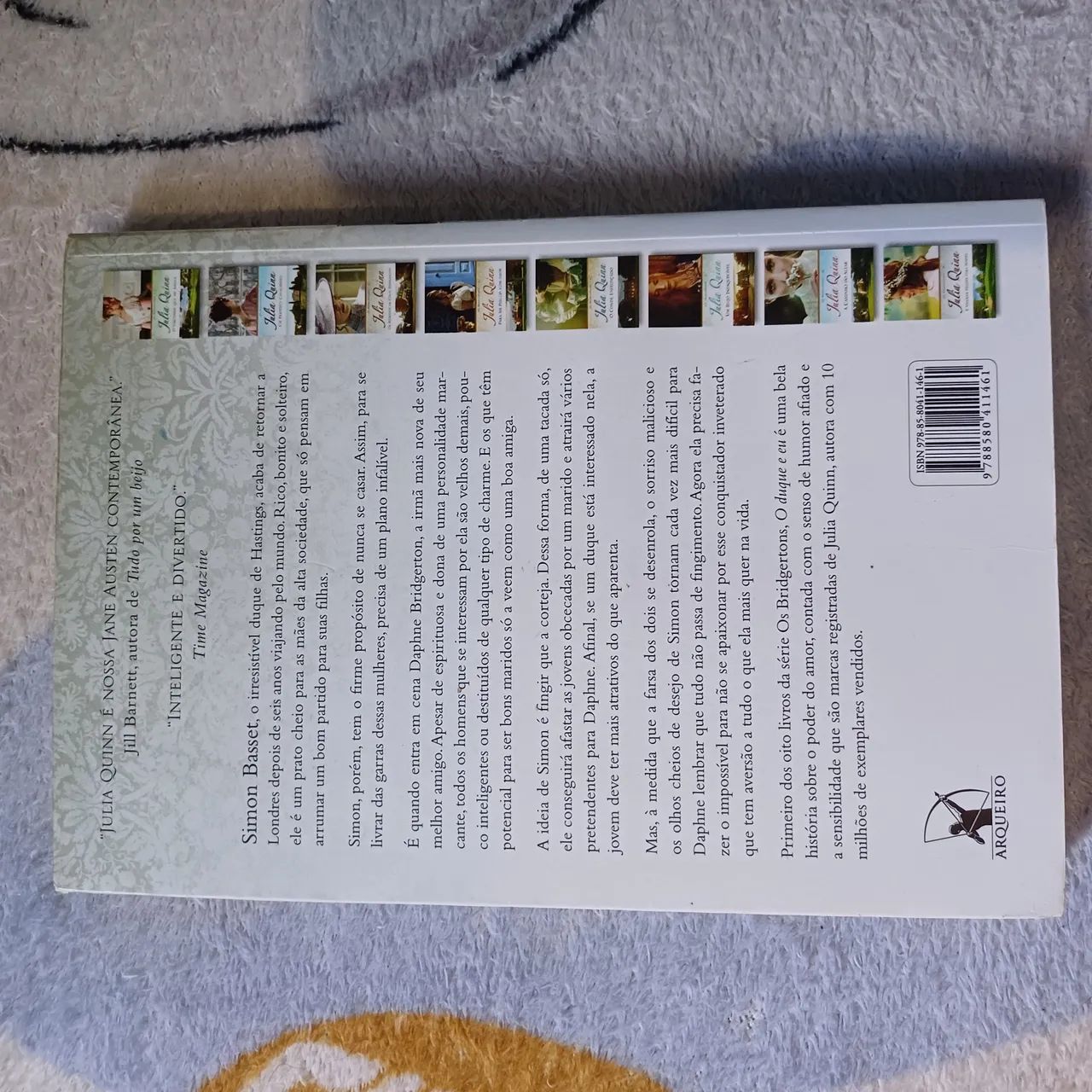 Livro O Duque e Eu - Os Bridgertons 1 - Foto 2