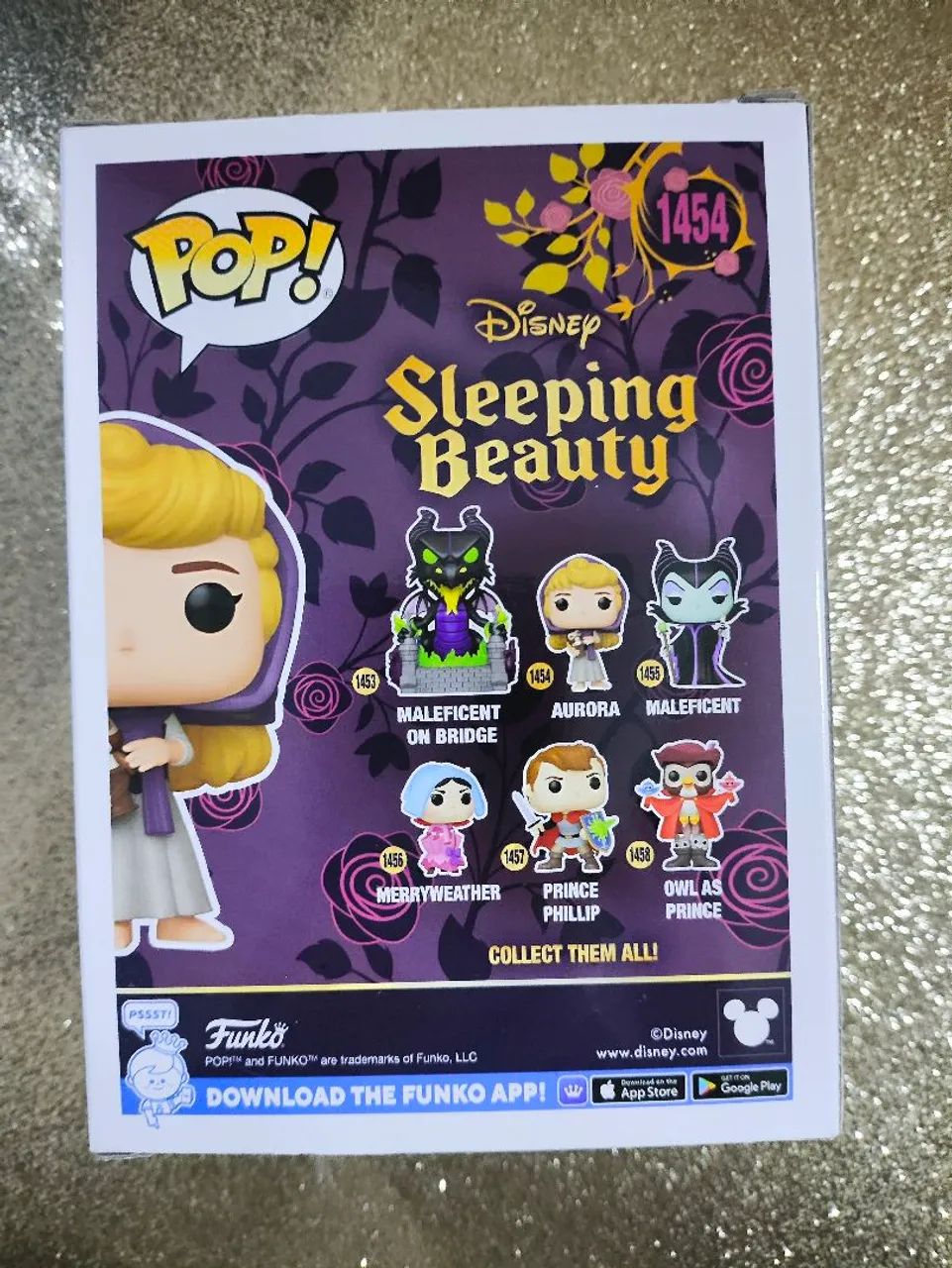 Funko Pop! Original Disney Sleeping Beauty Aurora 65 anos #1454 - Foto 6
