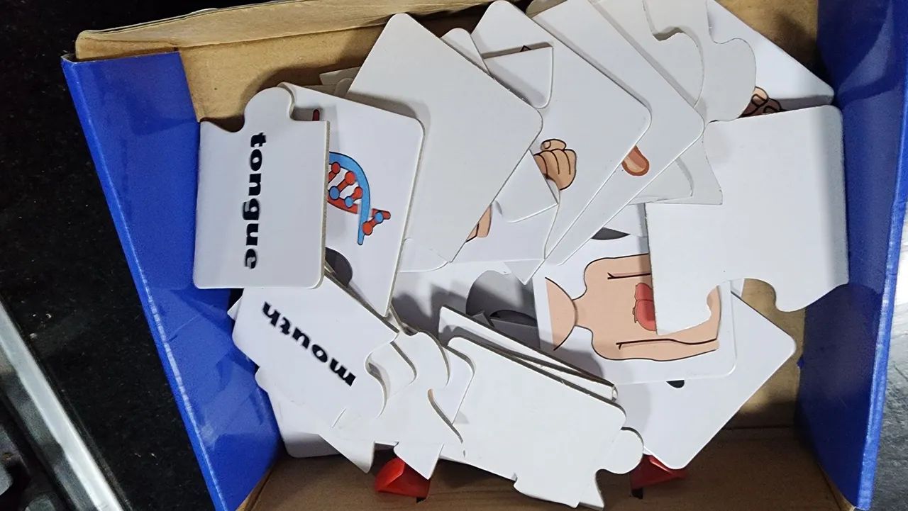 Jogo Quebra Cabeça Educativo Coleção Mundo Diversão - Foto 2