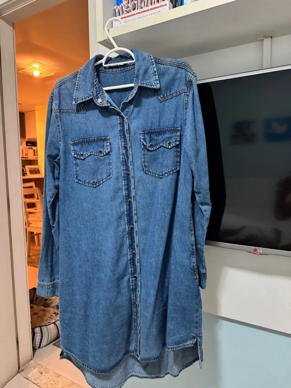 Vestido Jeans de manga comprida animale  - Foto 2