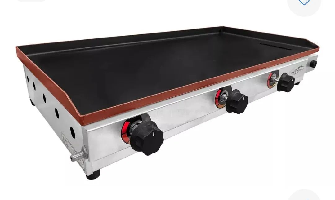 Chapa a Gás Industrial - Perfeita para seu comércio