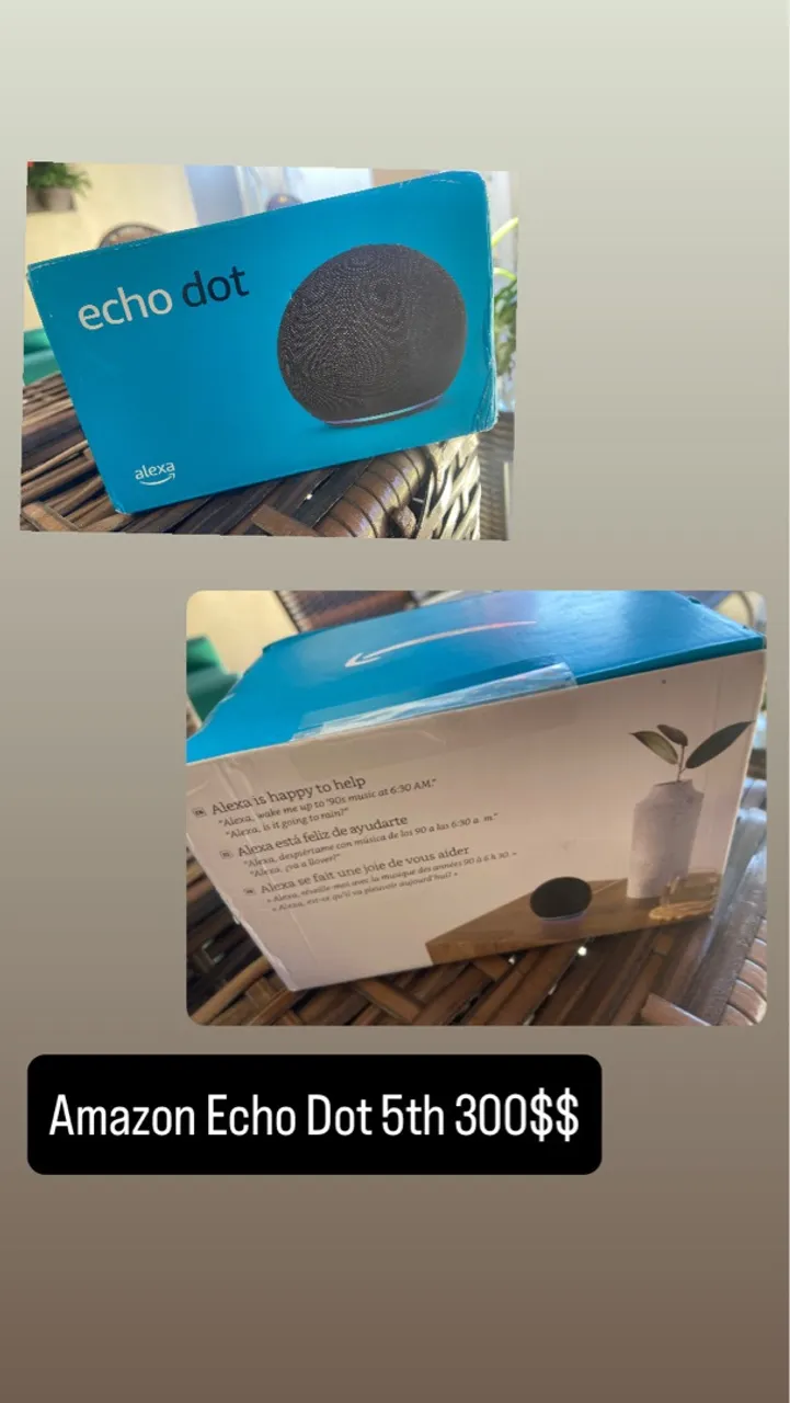 Amazon Echo Dot 5th Geração - Novo na Caixa