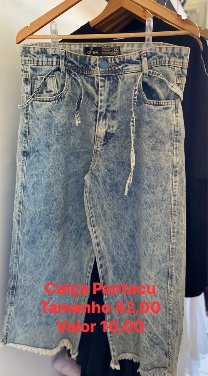 Calça Jeans Pantacur - Tamanho 42