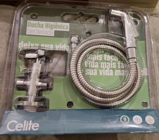 Ducha Higiênica Celite com Derivação - Nova na Embalagem!