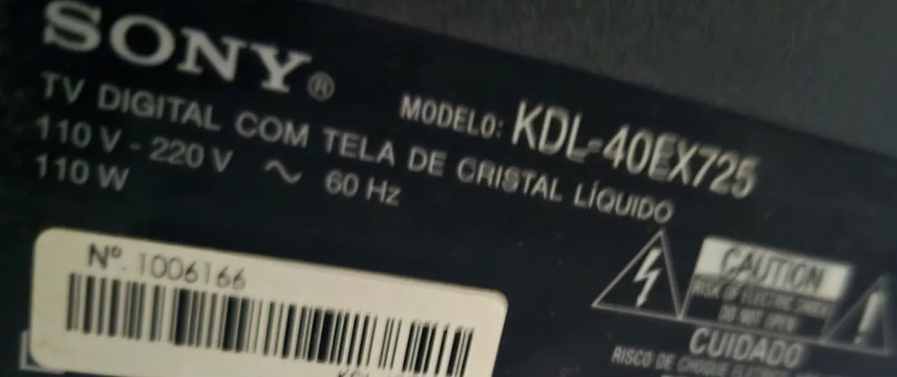 Tv Sony 40 polegadas 3d com 6 oculos ativos - Foto 2