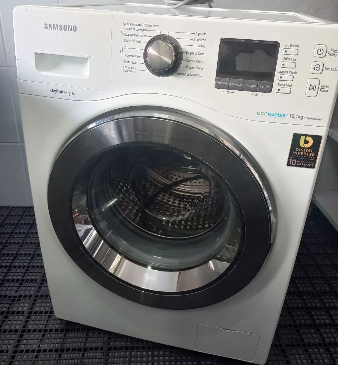 Máquina de Lavar Roupa Samsung 10,1kg Eco Bubble - Foto 2