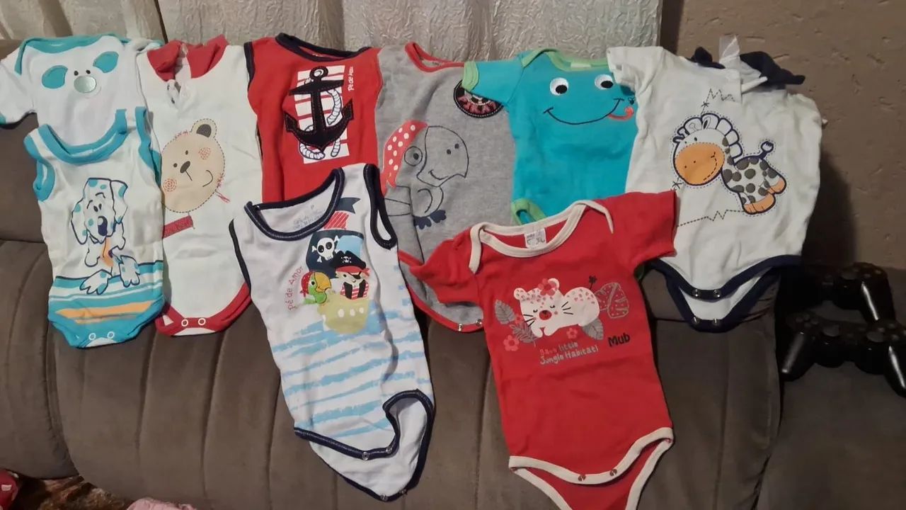 Bodies para bebê - Vários personagens e estampas