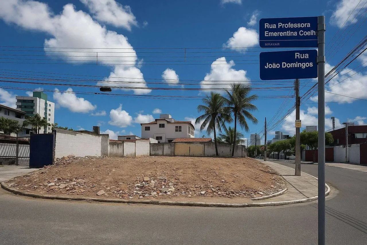 Terreno de esquina em Miramar | Excelente para clínica ou construtora