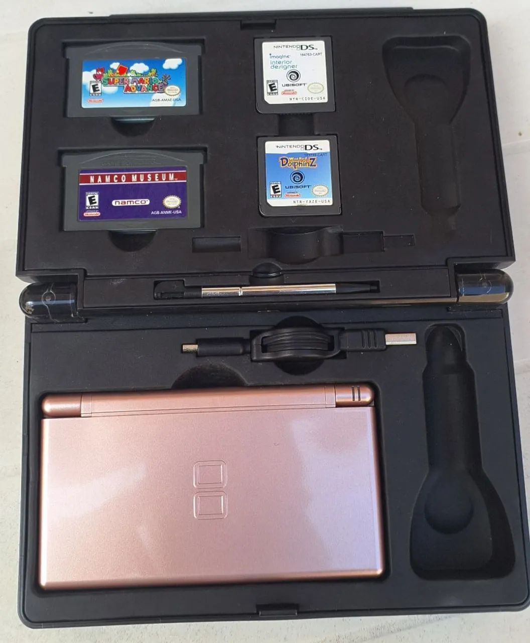 Case para Nintendo Ds Lite itens Ilustrativos