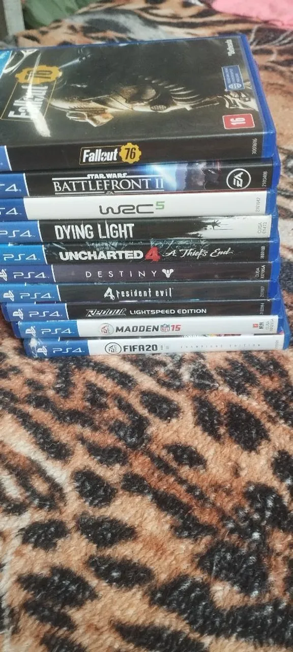 Jogos de PS4 - Fallout 76, Star Wars, Dying Light e mais!