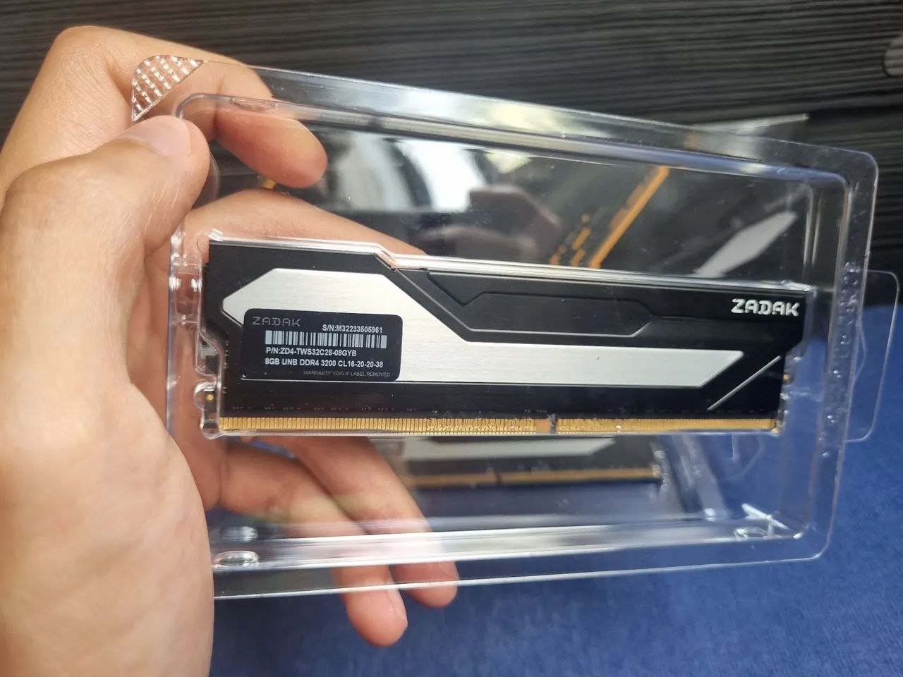 Memória RAM DDR4 16GB (2x8) 3200MHz ZADAK Twist - Foto 2