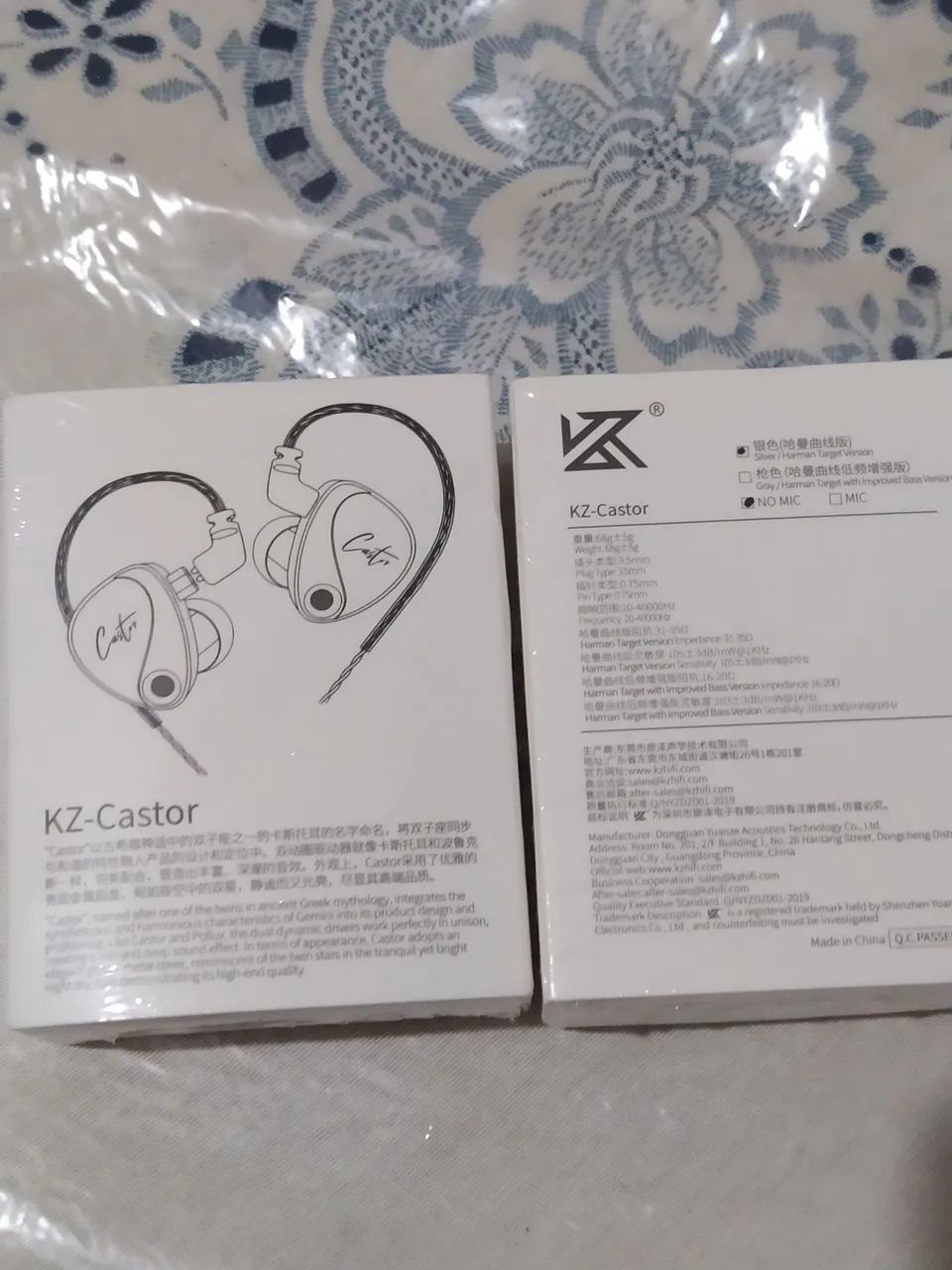KZ CASTOR 4DD SEM MICROFONE LACRADO Ótimo qualidade  - Foto 3