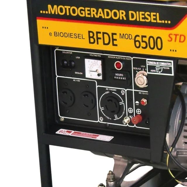 Gerador Buffalo BFDE6500 partida elétrica - Foto 3