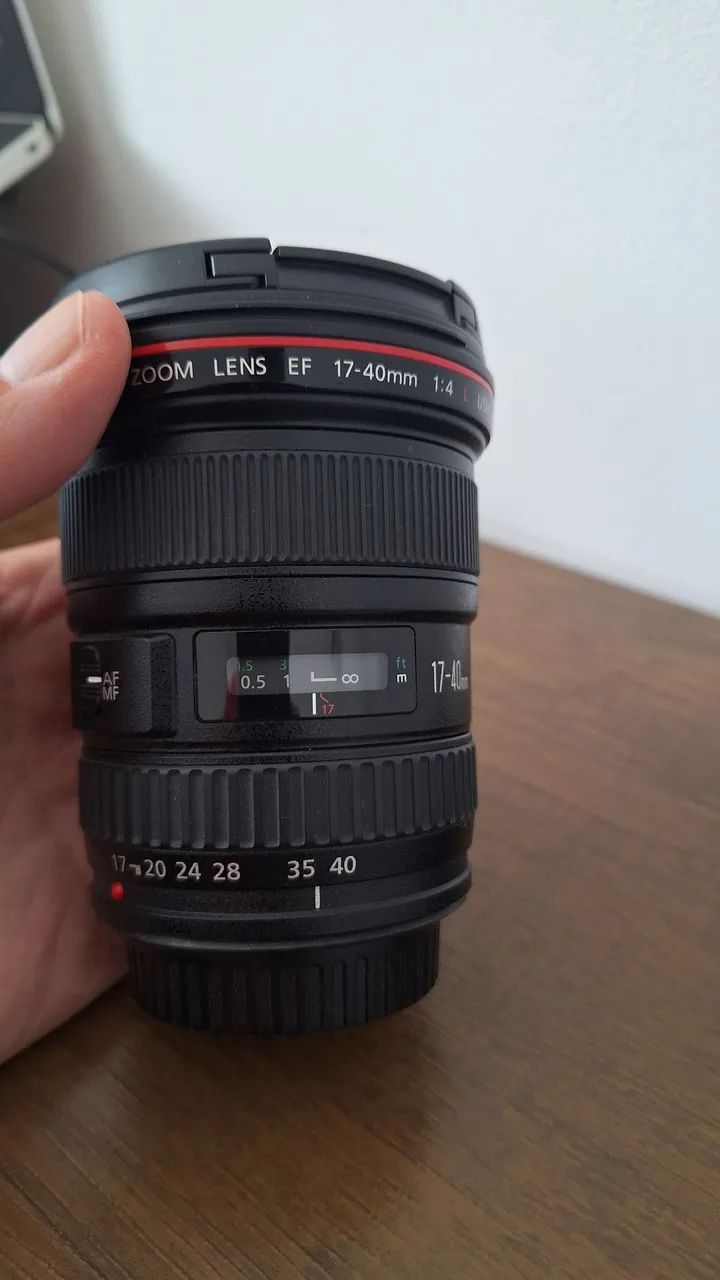 Lente Canon EF 17-40mm f/4L USM