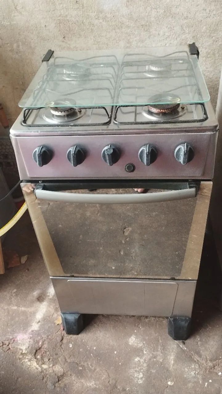 Fogão inox espelhado elétrico  - Foto 4