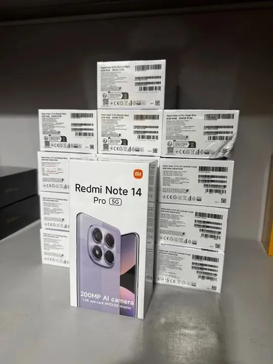 Xiaomi Redmi Note 14 Pro 5G NFC 8/256 Novo Entregamos Garantia