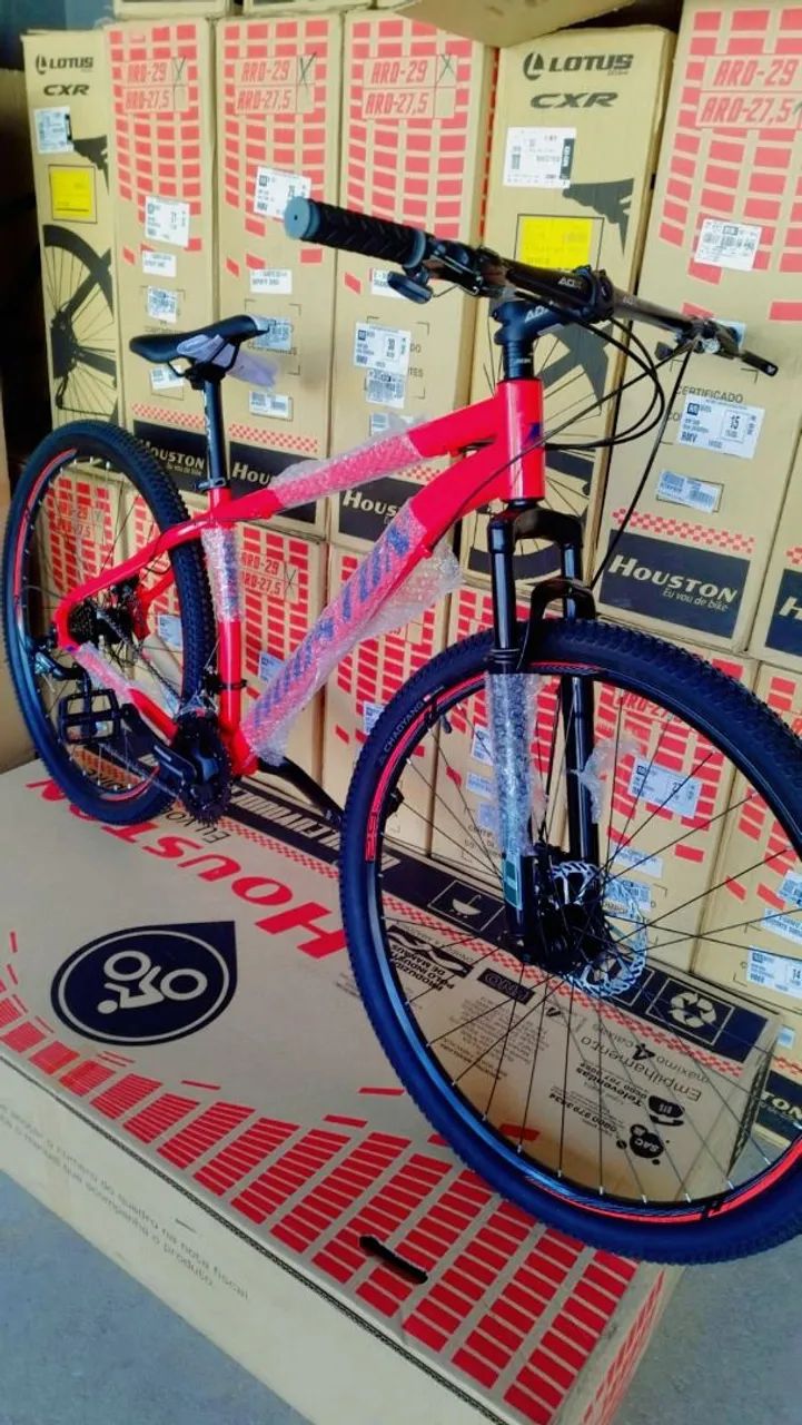 Bicicleta Aro 29 Houston - Vermelha