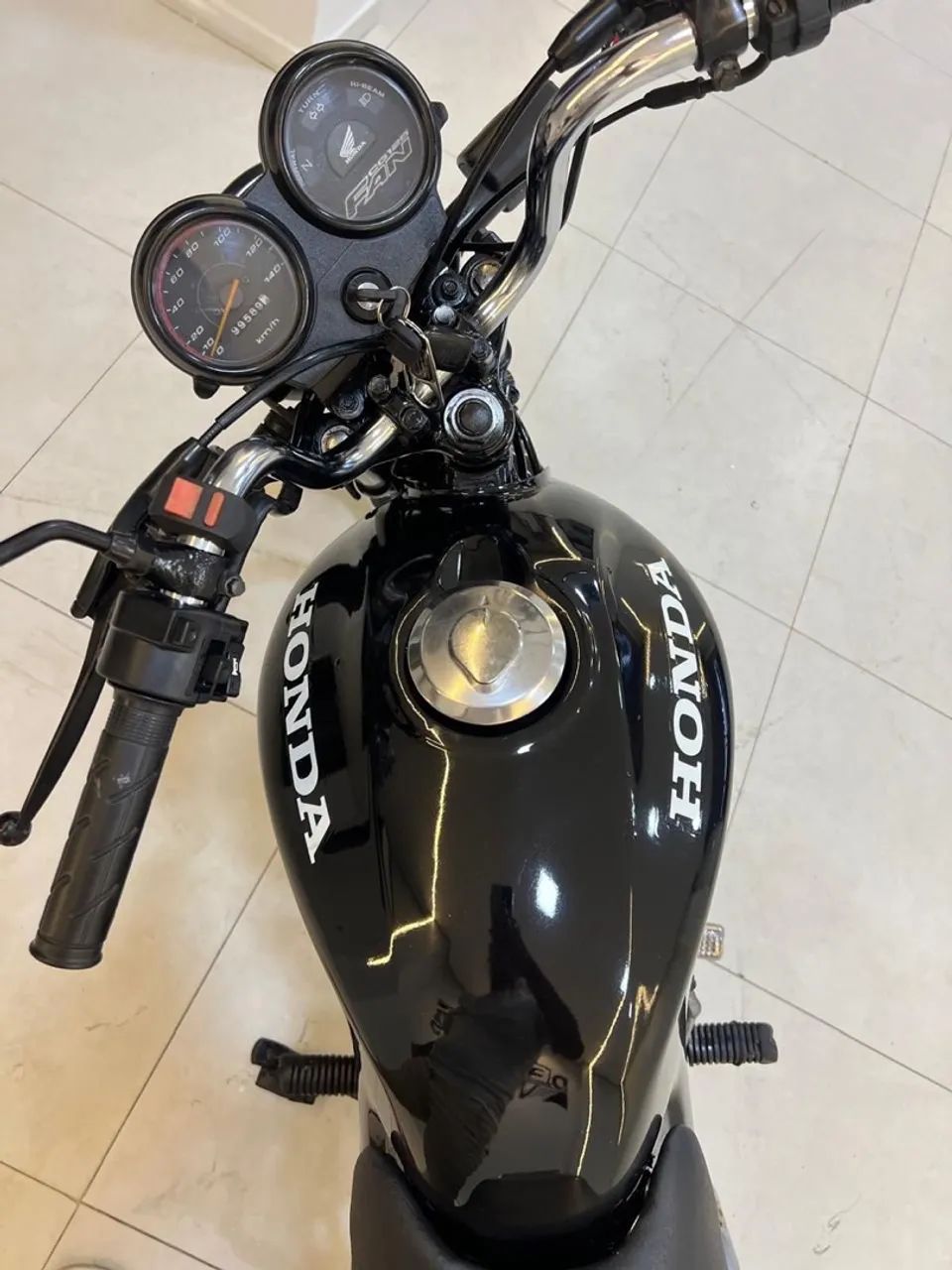 Fan 125 ano 2007 com roda Liga leve pedal - Foto 2