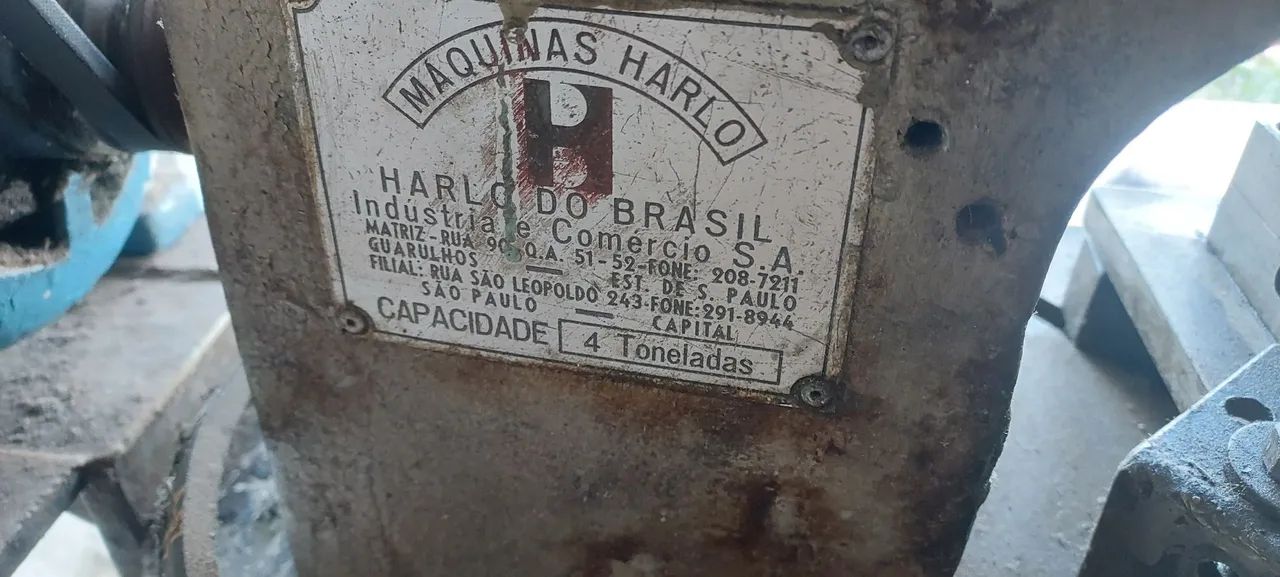 Prensa excêntrica harlo 04 ton