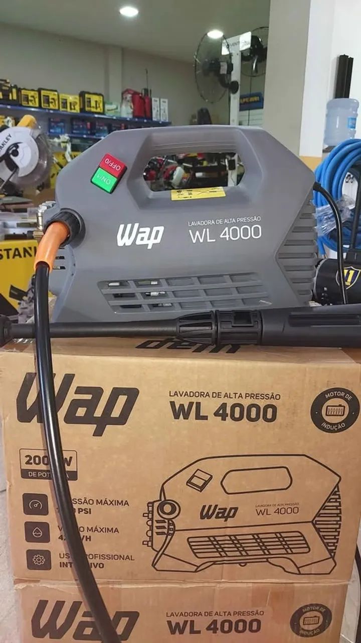 Lavadora de alta pressão 1950Psi profissional motor indução Wap (Loja) - Foto 5