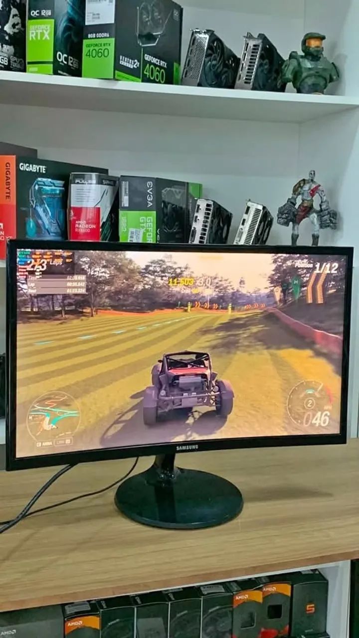 MONITOR SAMSUNG CURVO 24" 60HZ