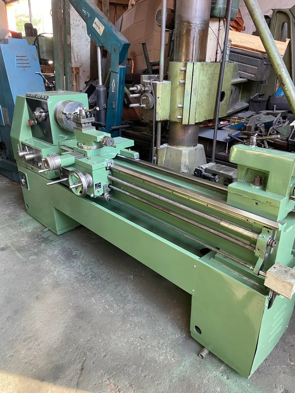 Torno Mecânico Nardini 220 MIII