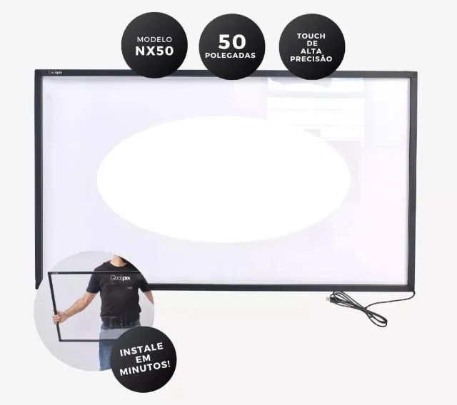 Moldura Touch TV 50 polegadas