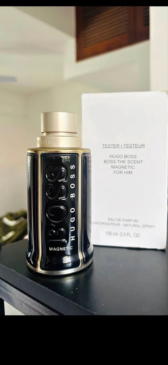 Perfume Hugo bos original na caixa testar 