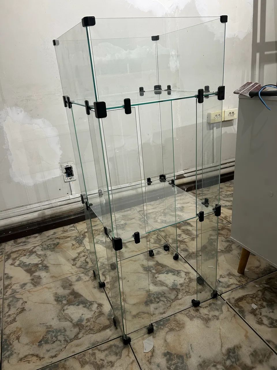 Armário expositor de vidro desmontável 65171908802947120