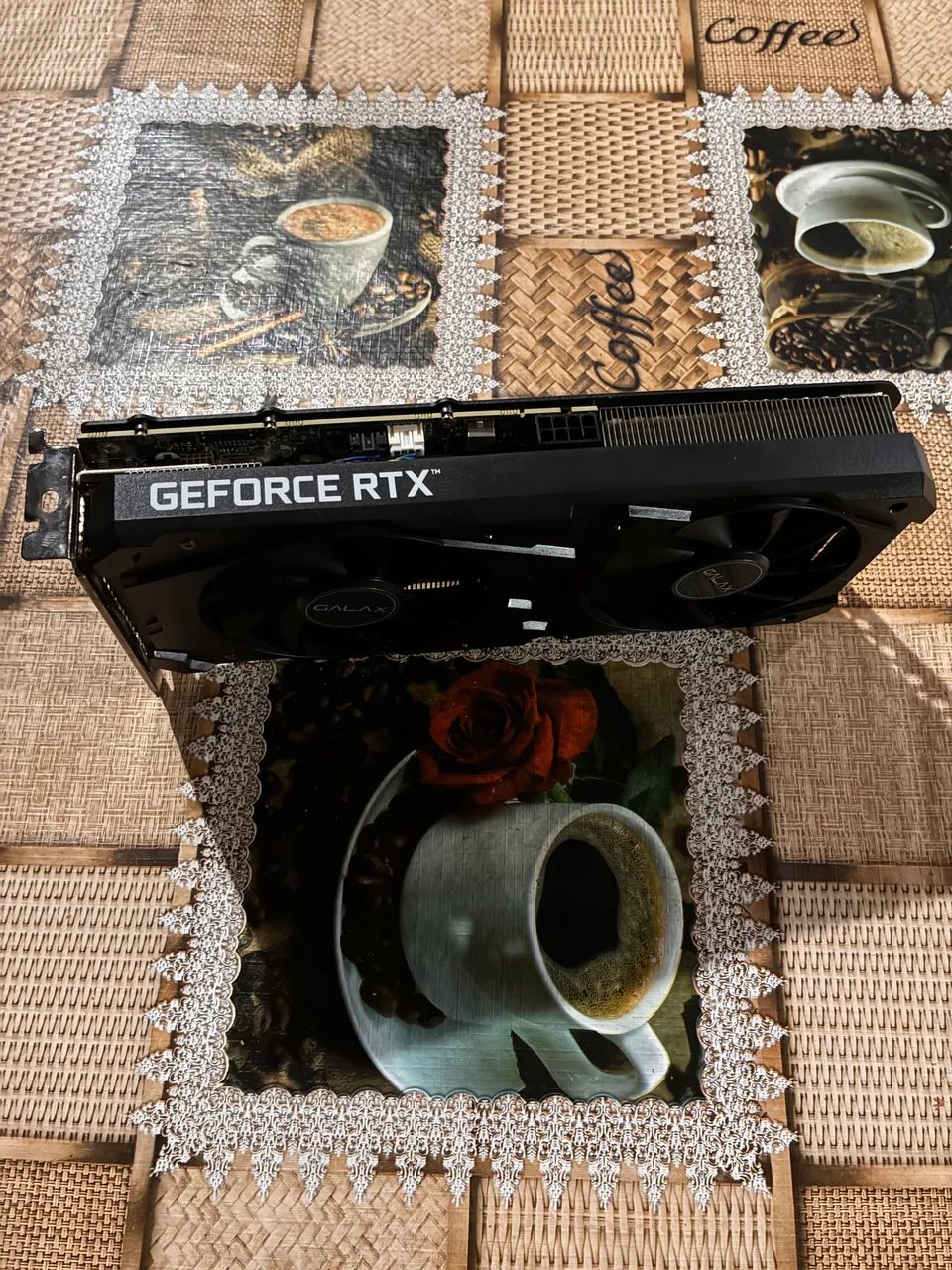 Placa de Vídeo RTX 3060 12GB Galax - Usada (excelente estado e com Caixa) - Foto 2