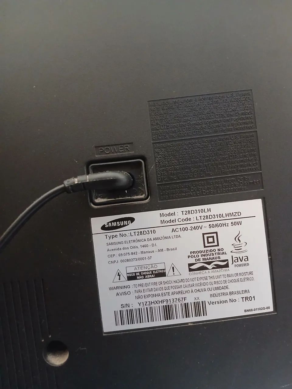 Tv Samsung 28 polegadas. - Foto 3