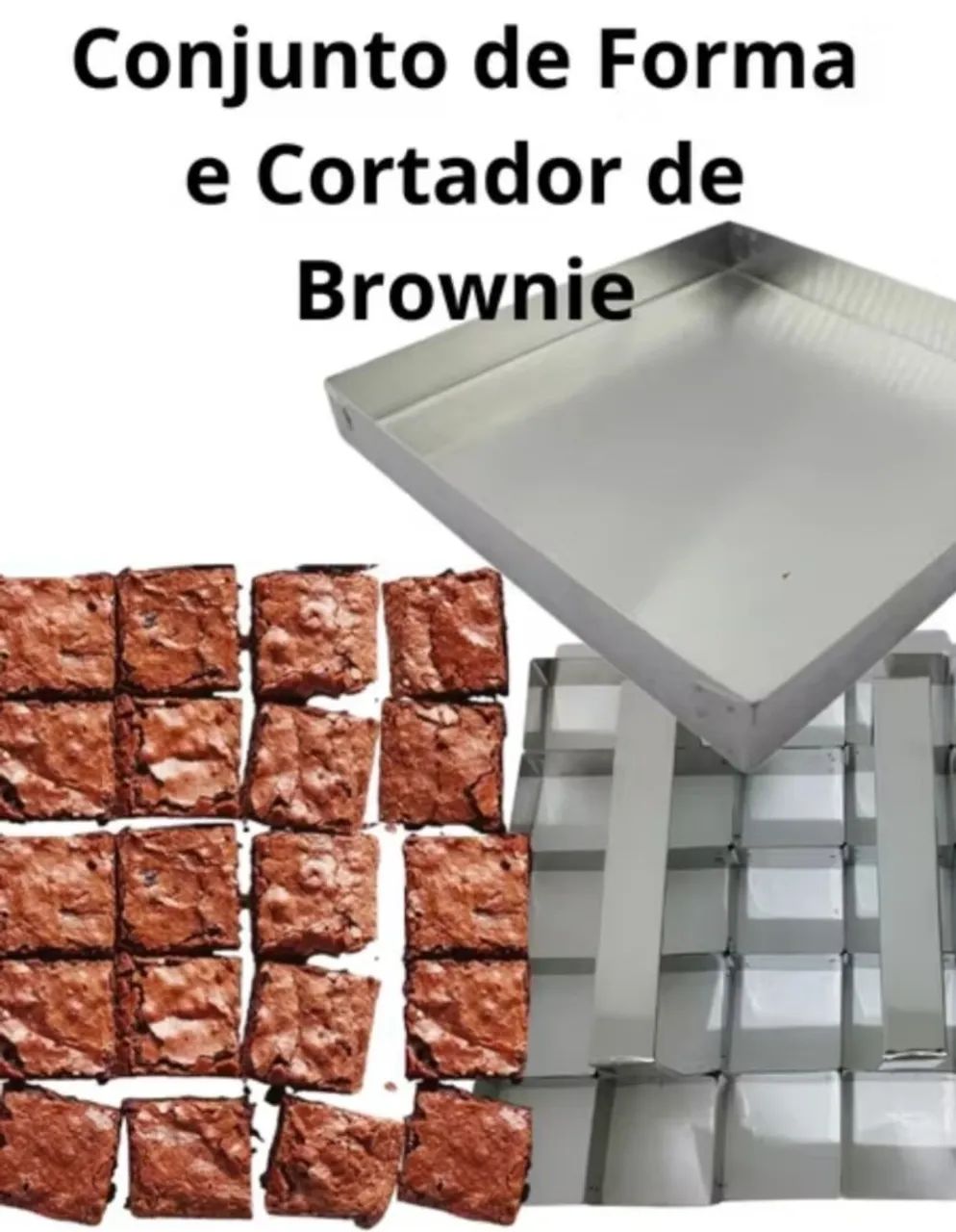 Forma para Brownie AÇO INOX  - Foto 5