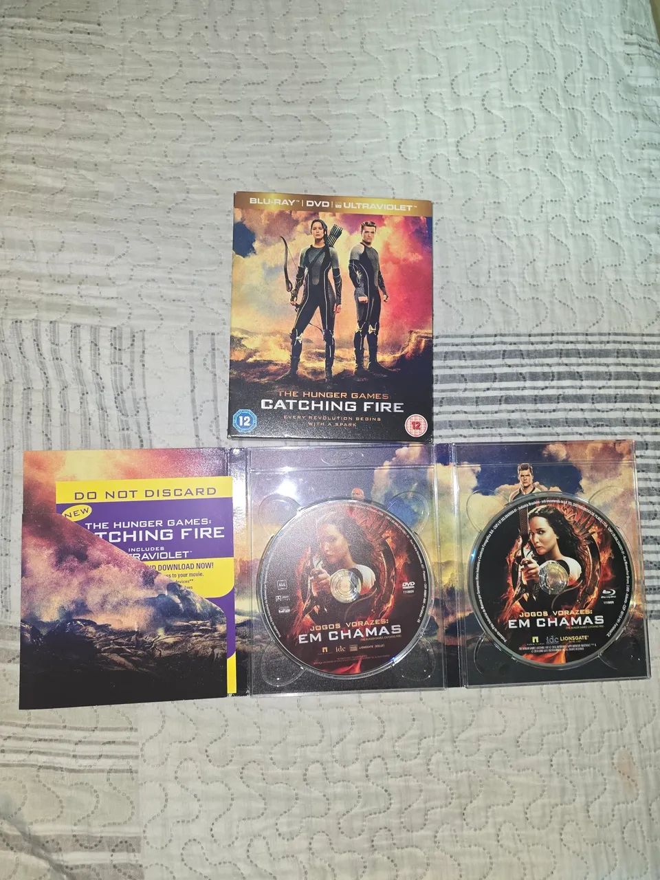 Jogos Vorazes - Em Chamas Bluray + DVD