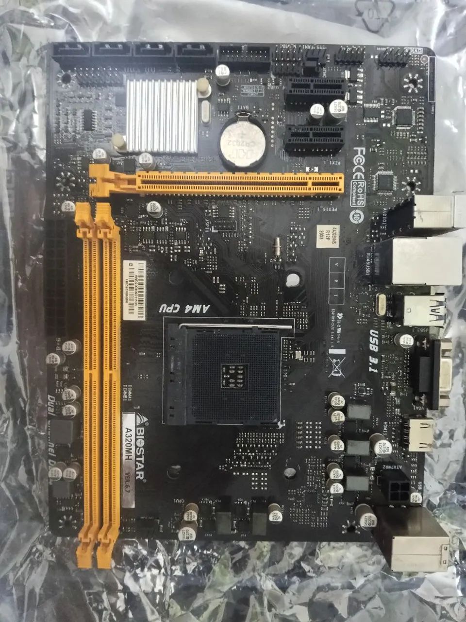 Placa mãe a320MH (ler descrição)