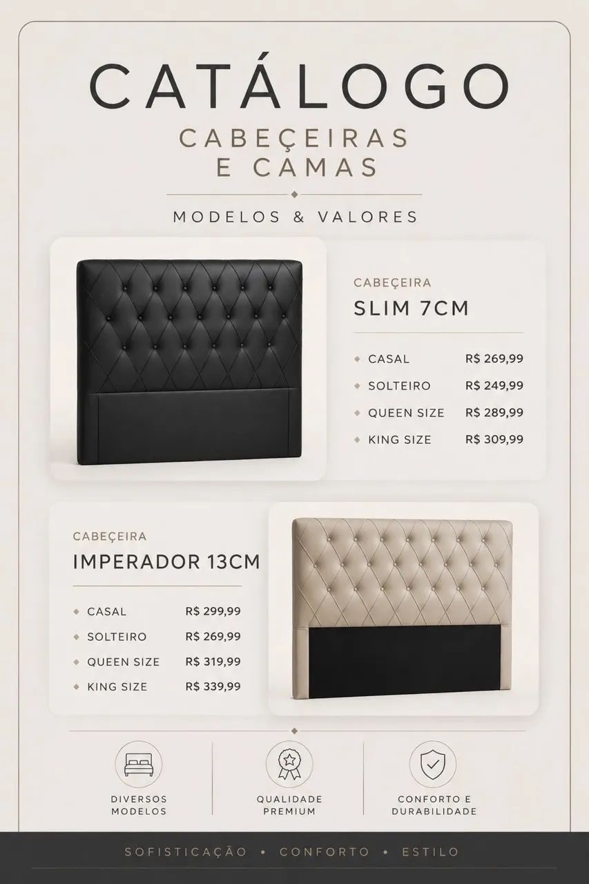 Camas box e cabeceiras  - Foto 2