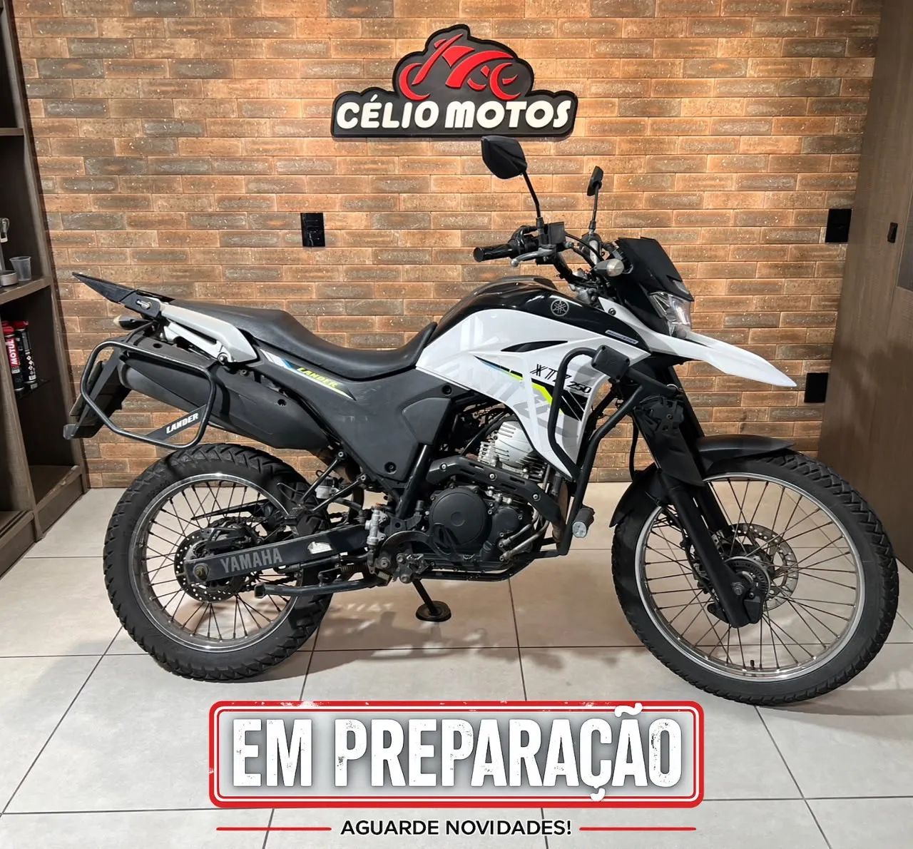 XTZ 250 LANDER BRANCA 2019/2020