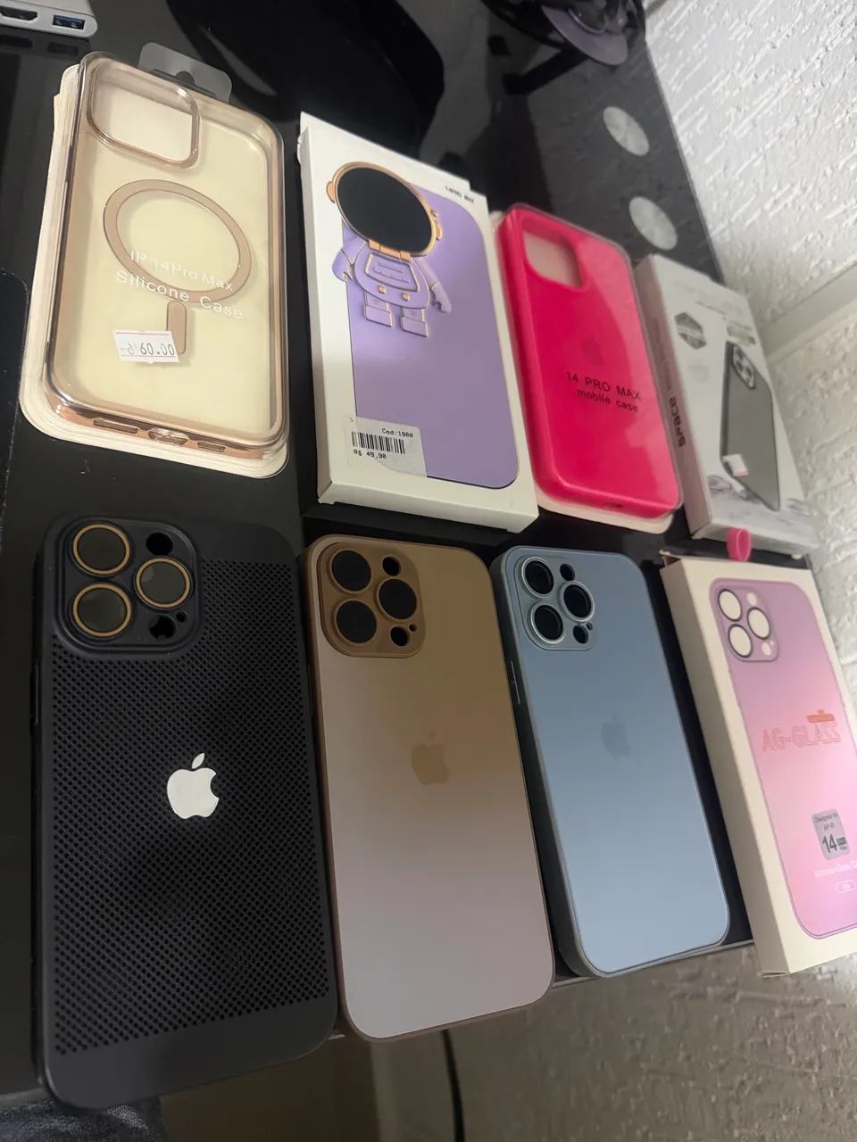 8 Capinhas para iPhone 14 Pro Max  - Foto 3