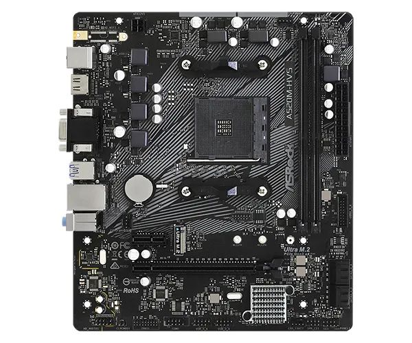 PLACA MAE ASROCK AM4 A520M-HVS - Foto 2