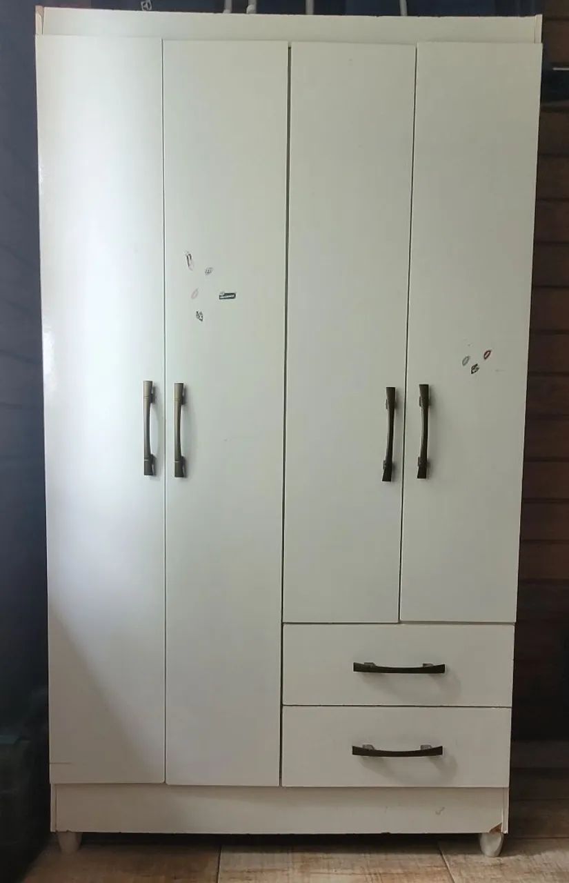 Doa-se guarda roupa e cama de solteiro com colchão  - Foto 2