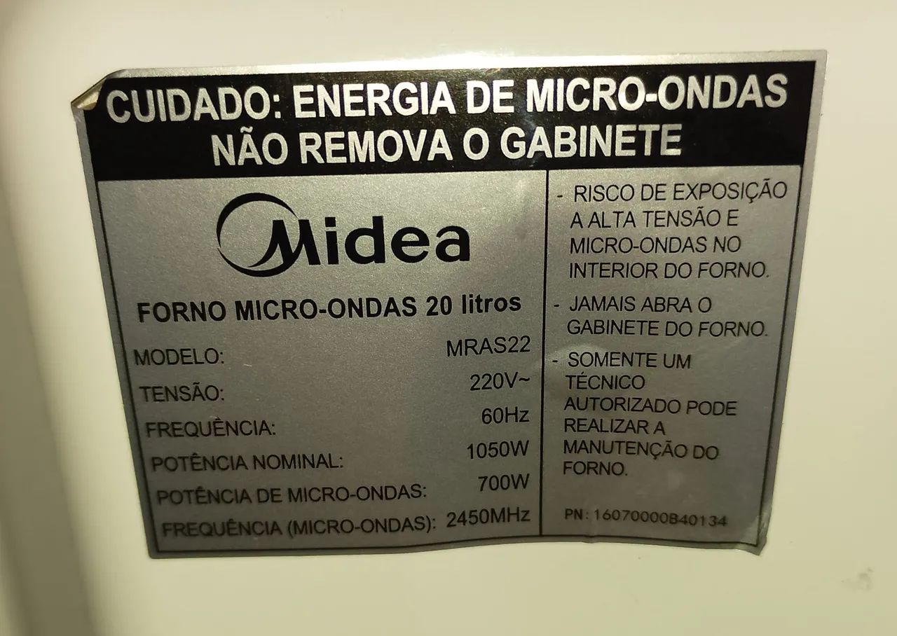 Microondas Midea 20lts  - Foto 3