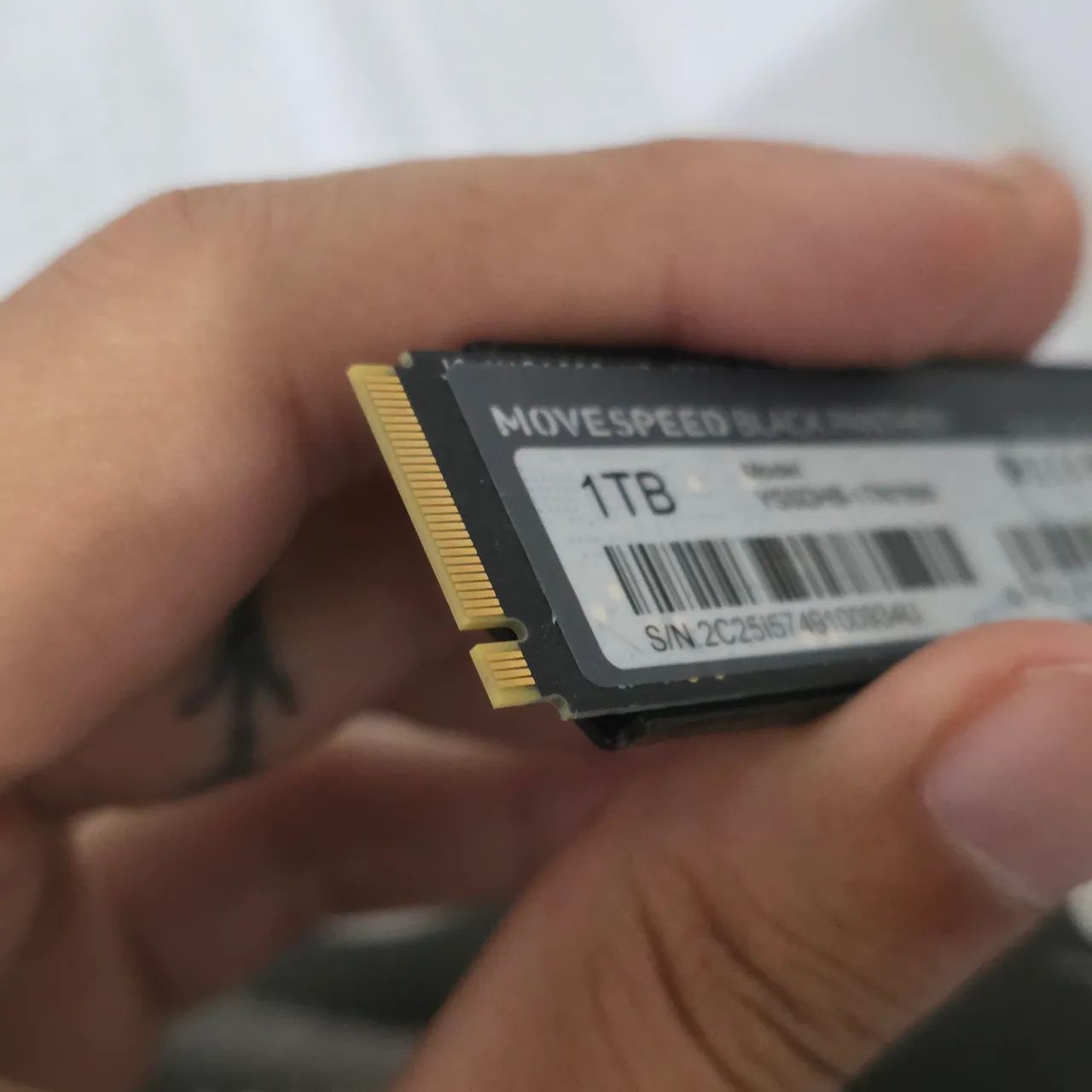 【未使用】1TB SSD PCIe 最大 7,400MB/s SSD MOVESPEED 1TB 7450MB/S PCLE 4.0 + DESCONTO NO PIX