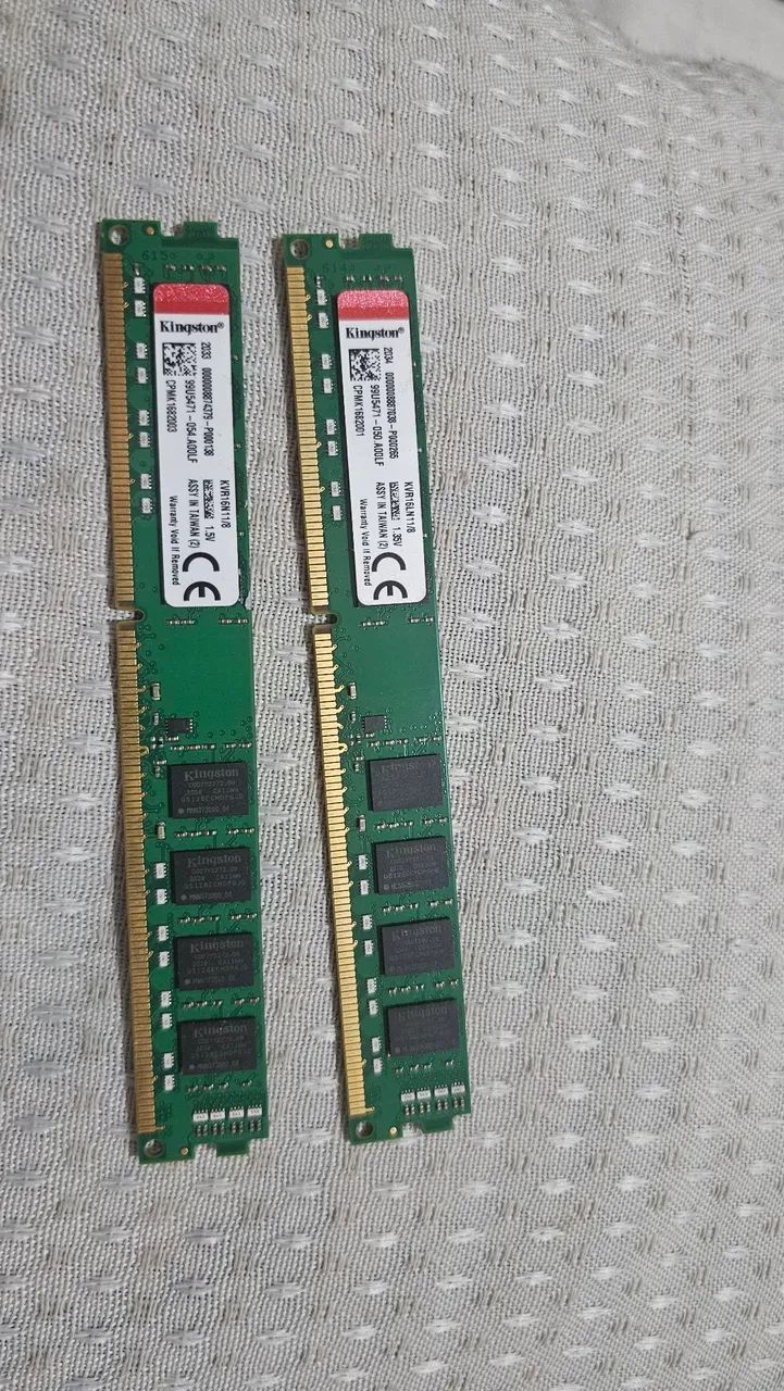 Memoria ram Kingston ddr3 8g 1666