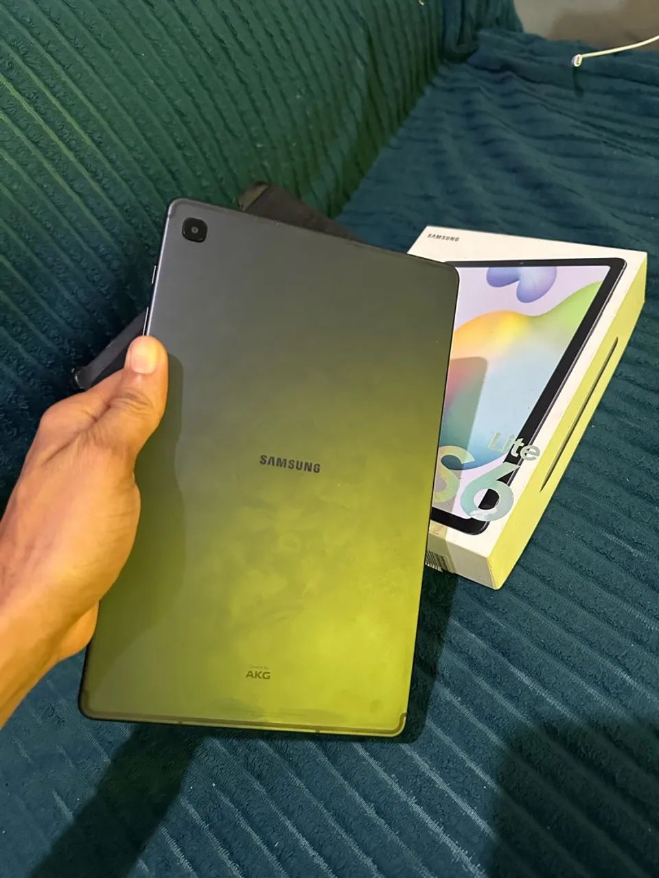 Tablet Samsung tab S6 lite aceito cartão! - Foto 4