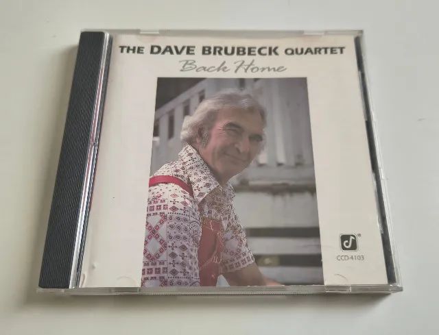CD -The Dave Brubeck Quartet - Back Home - Concord Jazz - Made in