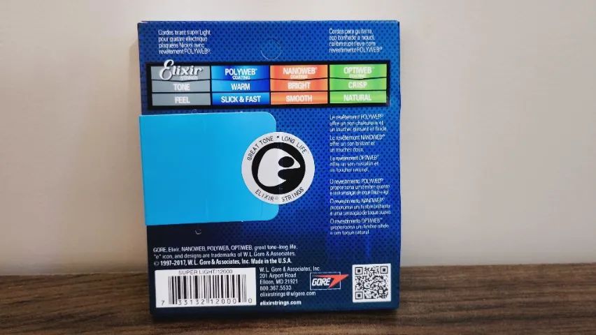 Encordoamento ELIXIR 9.42 (Guitarra) - Foto 5