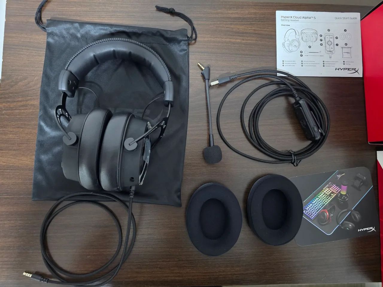 Headset HyperX Cloud Alpha S Blackout - Foto 2
