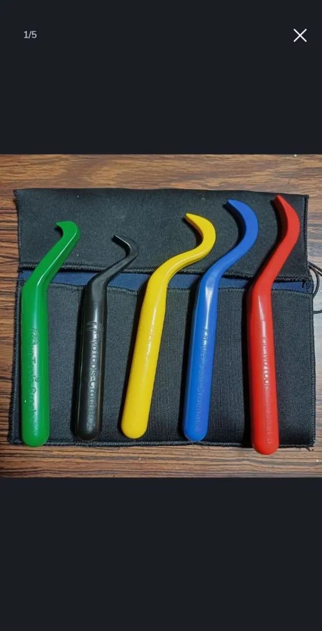 5 ganchos crochetagem liberação miofacial massoterapia