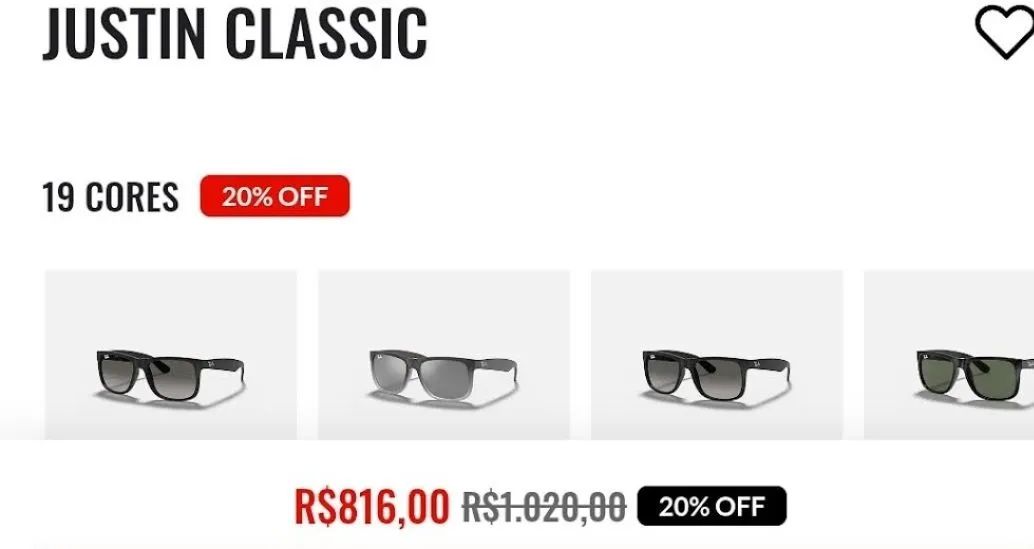 Ray Ban Justin Classic Lente Polarizada - Foto 4